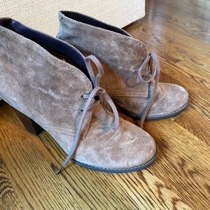 Clarks Indigo Suede Booties